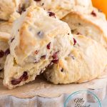 Homemade Cranberry Orange Scones