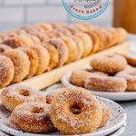 Sugared Apple Cider Mini Donuts
